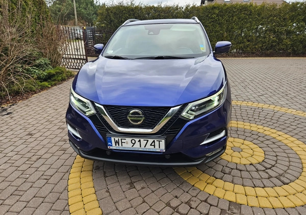Nissan Qashqai cena 74500 przebieg: 131500, rok produkcji 2019 z Węgorzyno małe 466